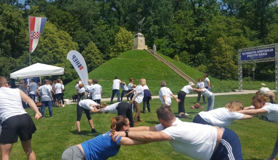 U parku Maksimir stotine građana zajedno vježbalo za zdrav i dug život